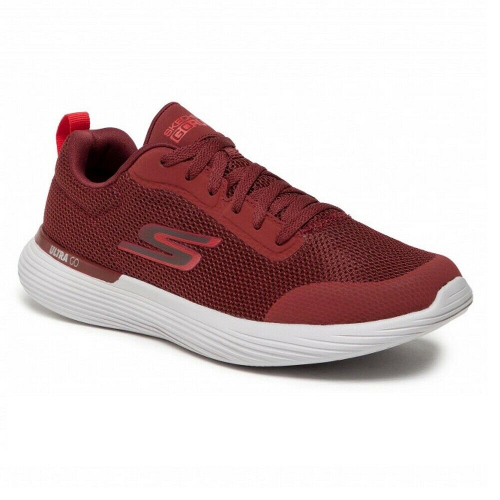 Skechers go walk uomo 2025 rosso