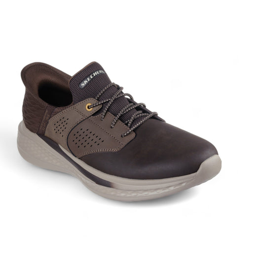 Scarpe da Uomo - SKECHERS Art. 210890CHOC CIOCCOLATO Sneakers SLIP INS