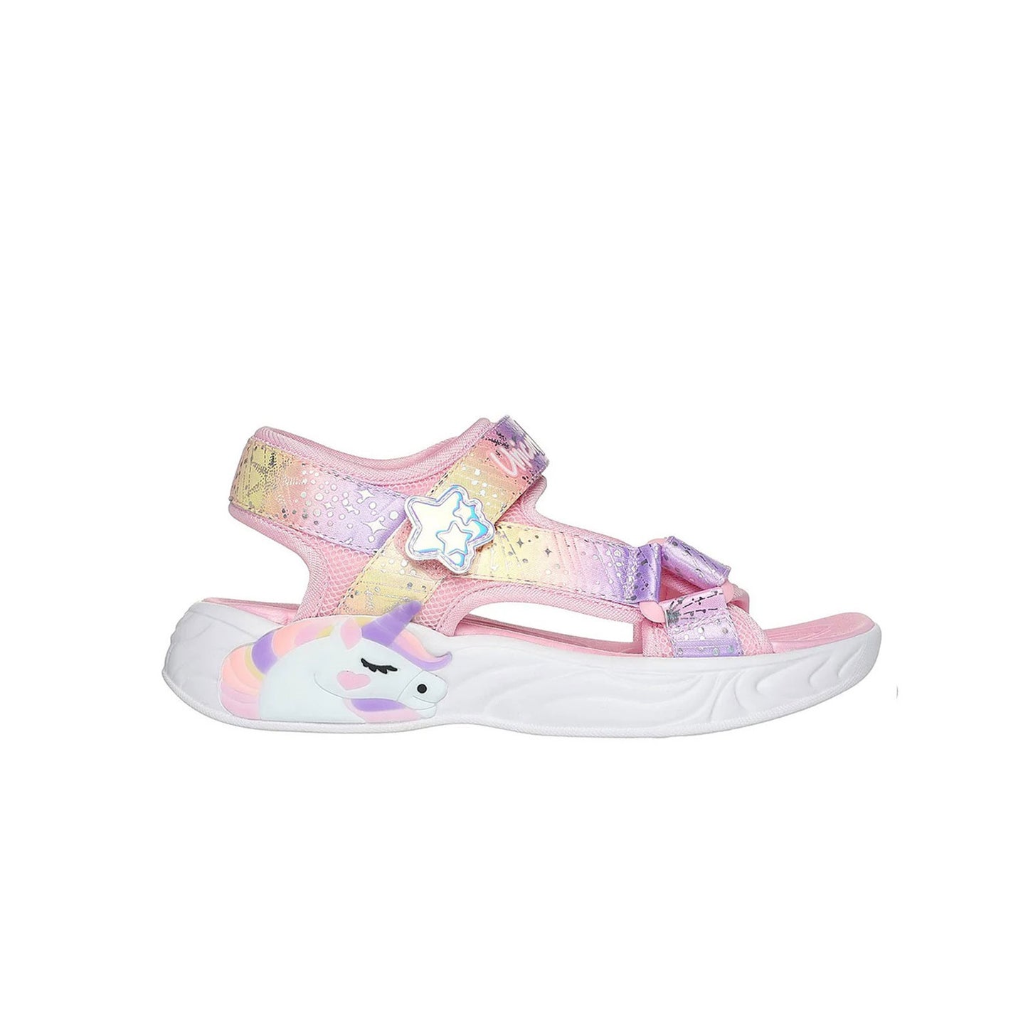 Scarpe da Bambina - SKECHERS Art. 302682LLPMT sandali unicorno con luci rosa