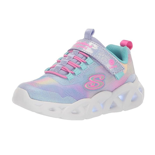 Scarpe da Bambina - SKECHERS Art. 302339LLVMT LAVENDER MULTI sneakers con luci