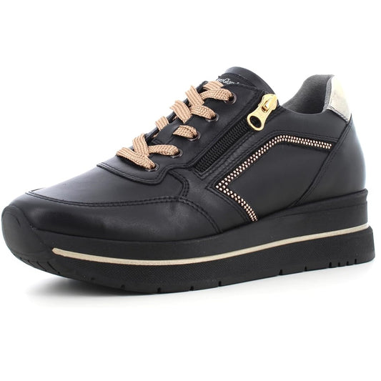 Scarpe da Donna - NERO GIARDINI Art. I411555D 100 NERO Sneakers