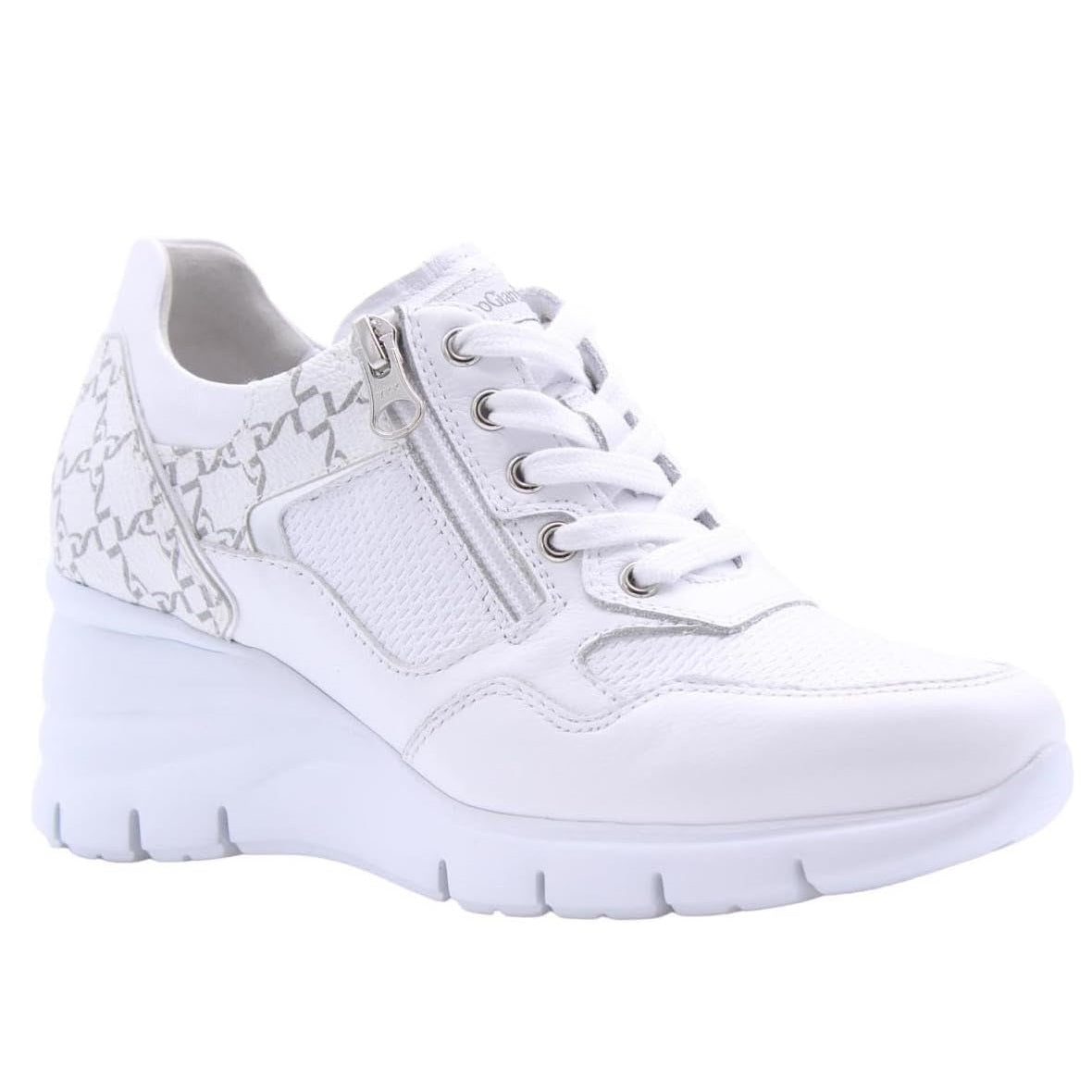 Scarpe da Donna - NERO GIARDINI Art. E409880D 707 BIANCO sneakers casual