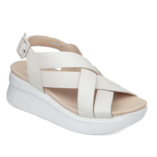 Scarpe da Donna - CALLAGHAN Art. 29902 BIANCO LATTE sandalo casual