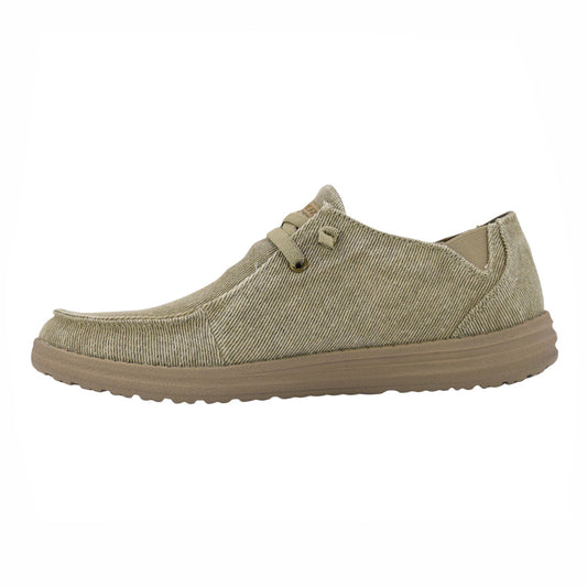 Scarpe da Uomo SKECHERS Art. 66387TPE TAUPE Sneakers STREETWEAR taupe casual