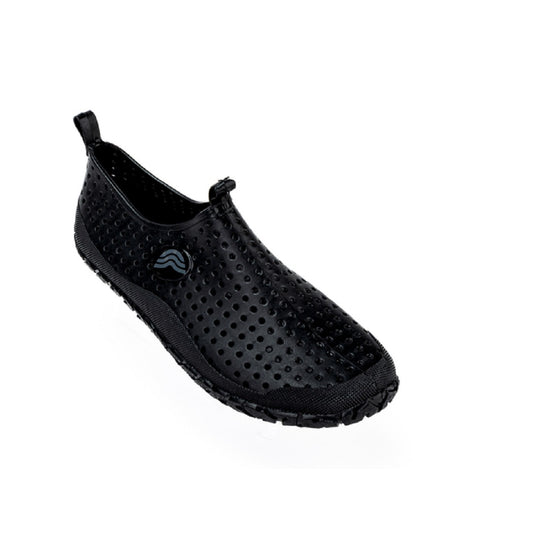 Scarpe Unisex Adulto Antiscivolo AQUARAPID Art. ROCKY BLACK Piscina/Mare scogli