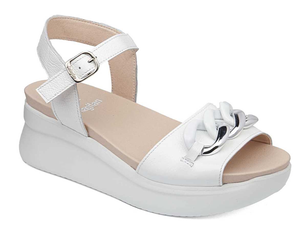 Scarpe casual da Donna - CALLAGHAN Art. 29910 sandalo bianco