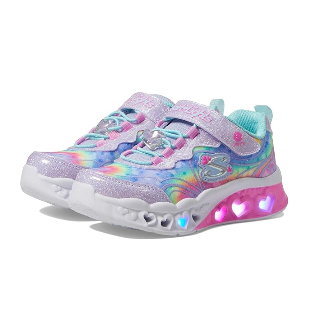 Scarpe da Bambina - SKECHERS Art. 303253LLVAQ   lavender acqua  sneakers LUCI