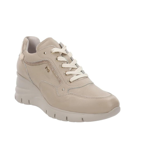 Scarpe da Donna NERO GIARDINI art. I411480D 412 BEIGE Sneakers con tacco