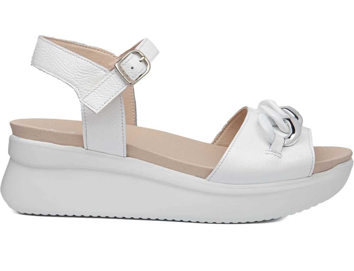 Scarpe casual da Donna - CALLAGHAN Art. 29910 sandalo bianco