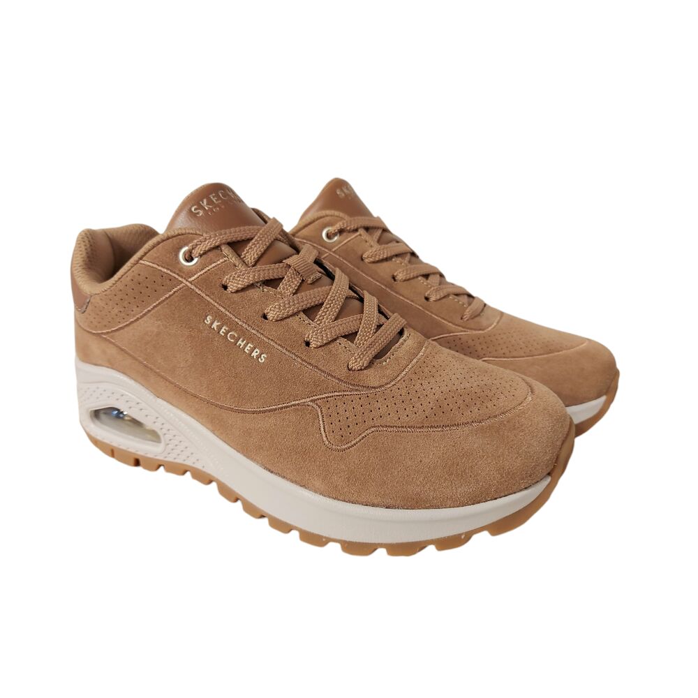 Scarpe da Donna - SKECHERS Art. 155135CSNT CHESTNUT (NOCCIOLA) Sneakers MEMORY