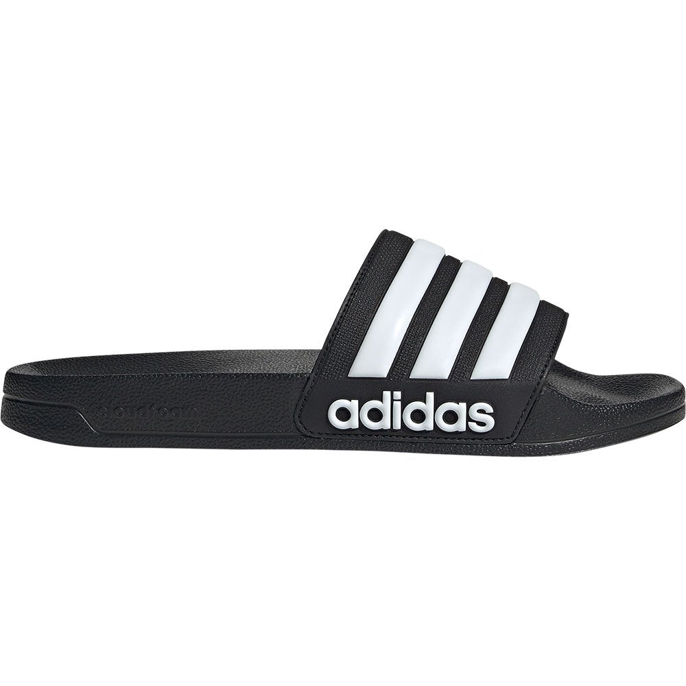 Scarpe da Uomo - ADIDAS Art. ADILETTE GZ5922 ciabatta con strisce nero e bianco