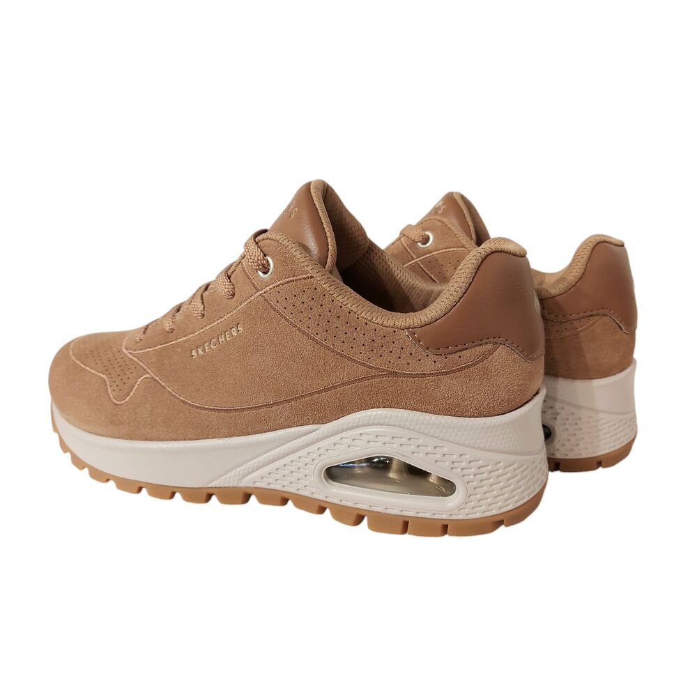 Scarpe da Donna - SKECHERS Art. 155135CSNT CHESTNUT (NOCCIOLA) Sneakers MEMORY