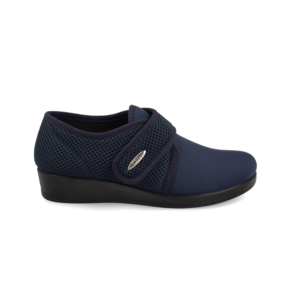 Scarpe da Donna - FLY FLOT Art. N3B63YW  BLU pantofole chiuse con strappo