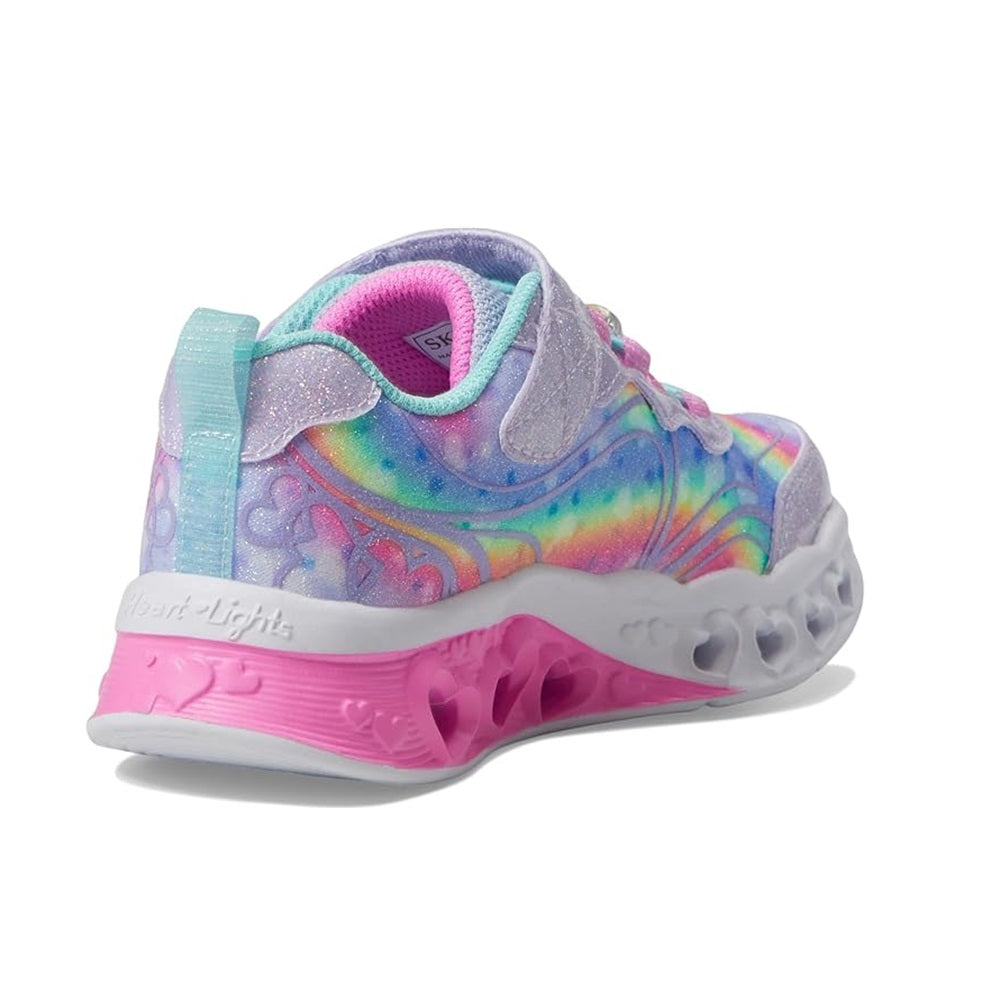 Scarpe da Bambina - SKECHERS Art. 303253LLVAQ   lavender acqua  sneakers LUCI