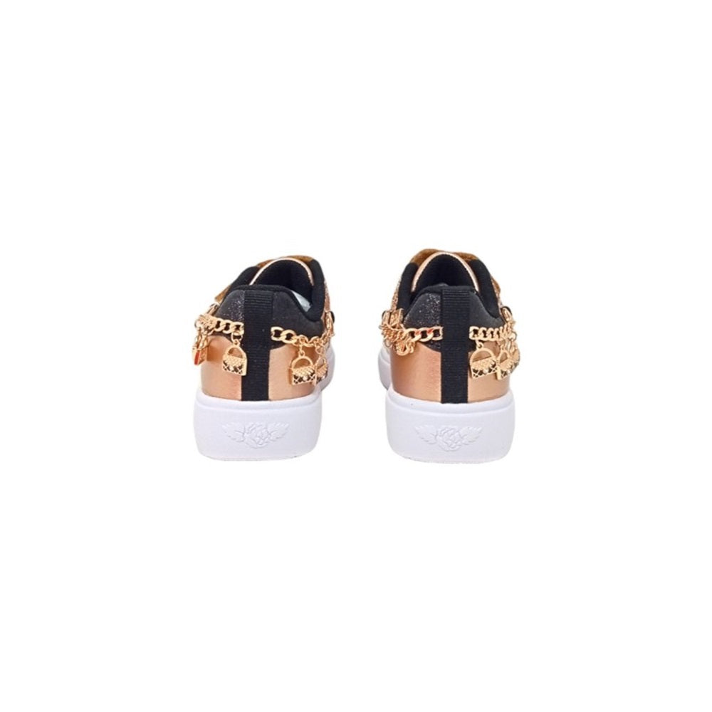 Scarpe casual da Bambina LELLI KELLY Art. LKAA3810 sneakers GOLD ROSE METALLIC