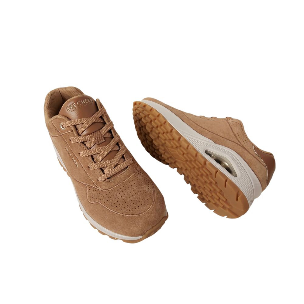 Scarpe da Donna - SKECHERS Art. 155135CSNT CHESTNUT (NOCCIOLA) Sneakers MEMORY