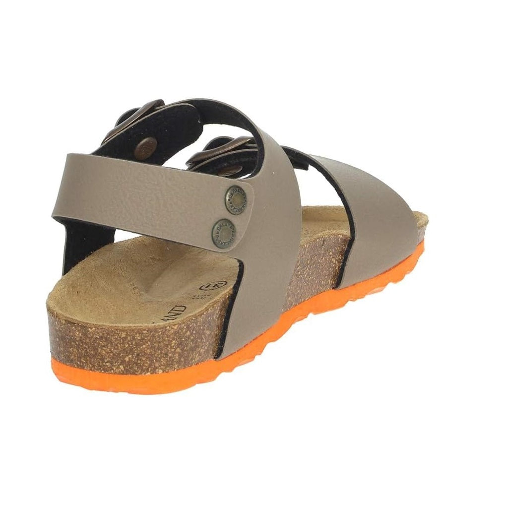 Scarpe da bambino GRUNLAND-SB0901 40LUCE sandalo TORTORA ARANCIO