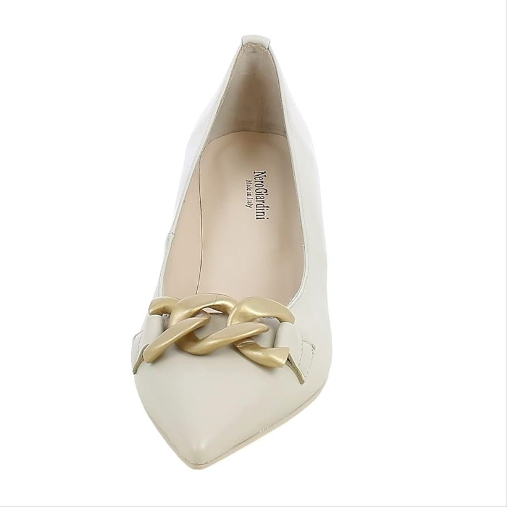 Scarpe classiche da Donna - NERO GIARDINI Art. I205584DE 702 Decollete IVORY