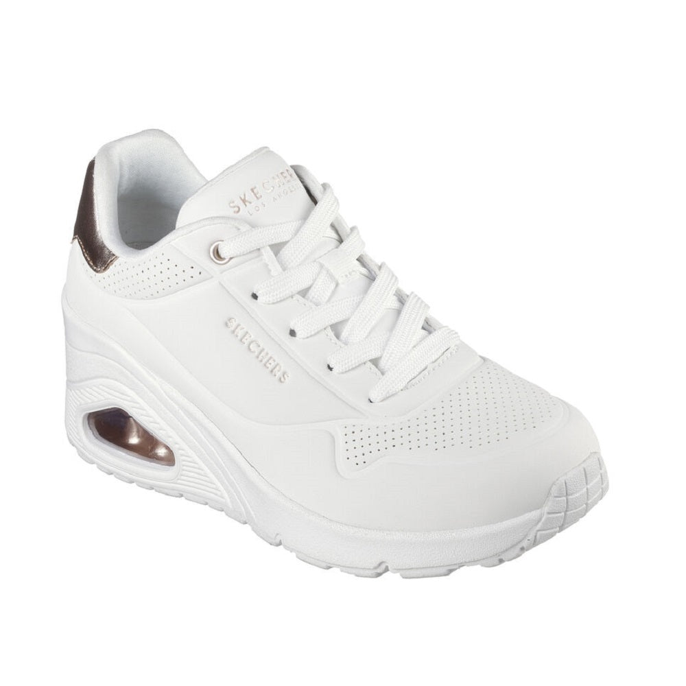 Scarpe da Donna - SKECHERS Art. 177520WHT WHITE Sneakers MEMORY FOAM