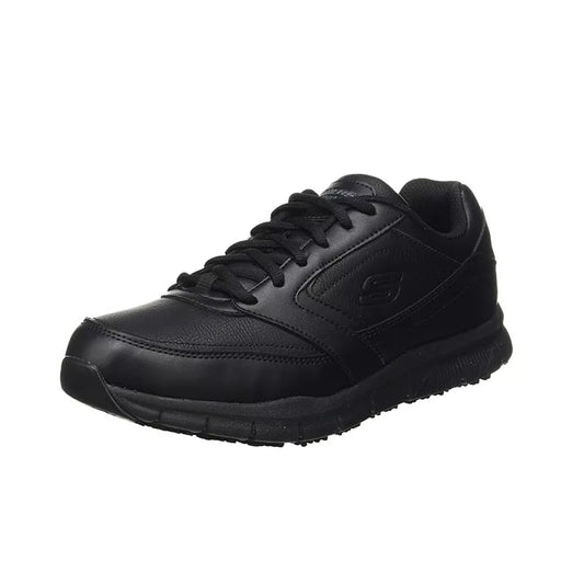 Scarpe da Uomo SKECHERS art. 77156ECBLK NERO SNEAKERS da lavoro