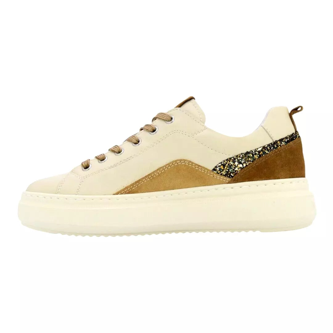 Scarpe da Donna - NERO GIARDINI Art. I411592D 710 MILK AMBRA (beige) Sneakers