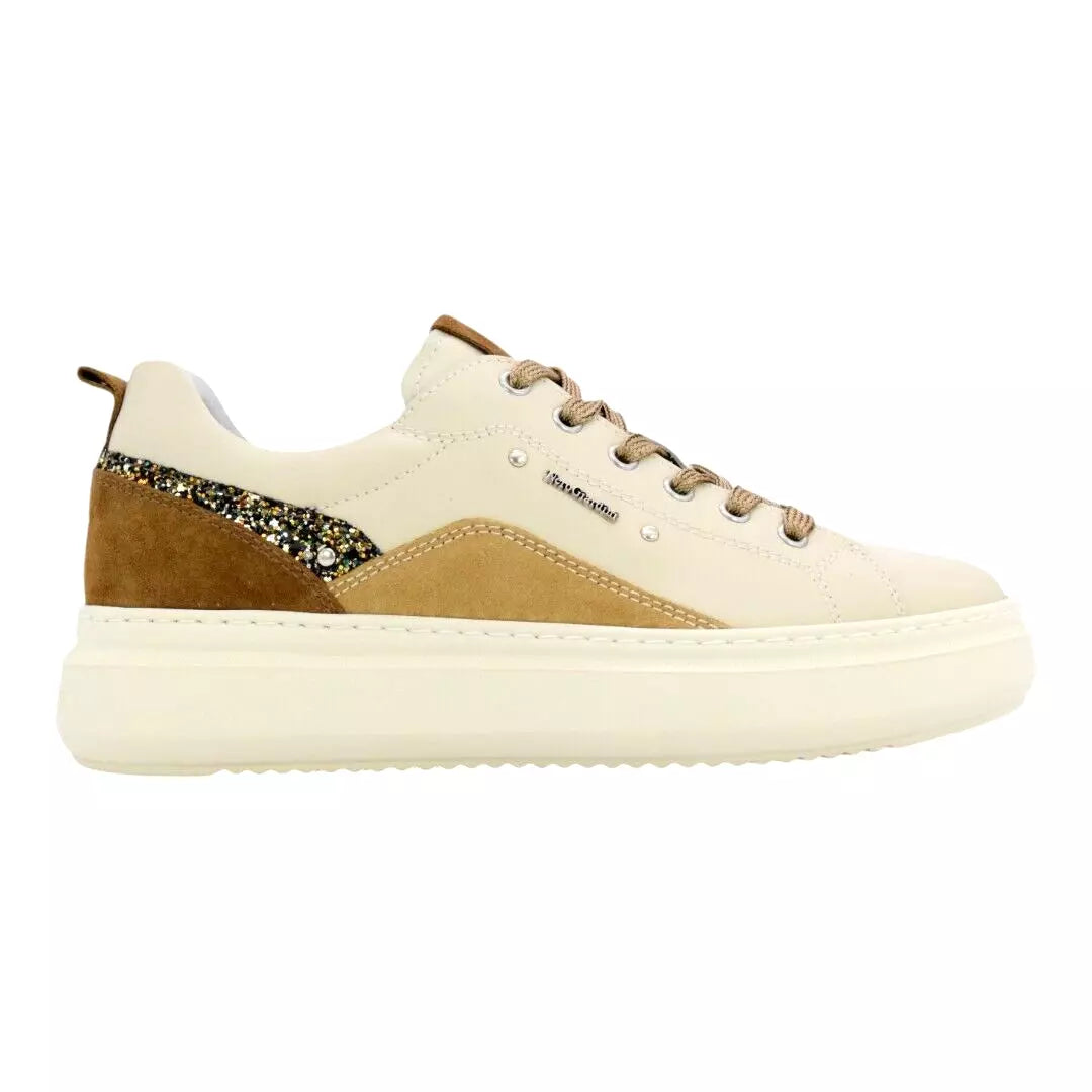 Scarpe da Donna - NERO GIARDINI Art. I411592D 710 MILK AMBRA (beige) Sneakers