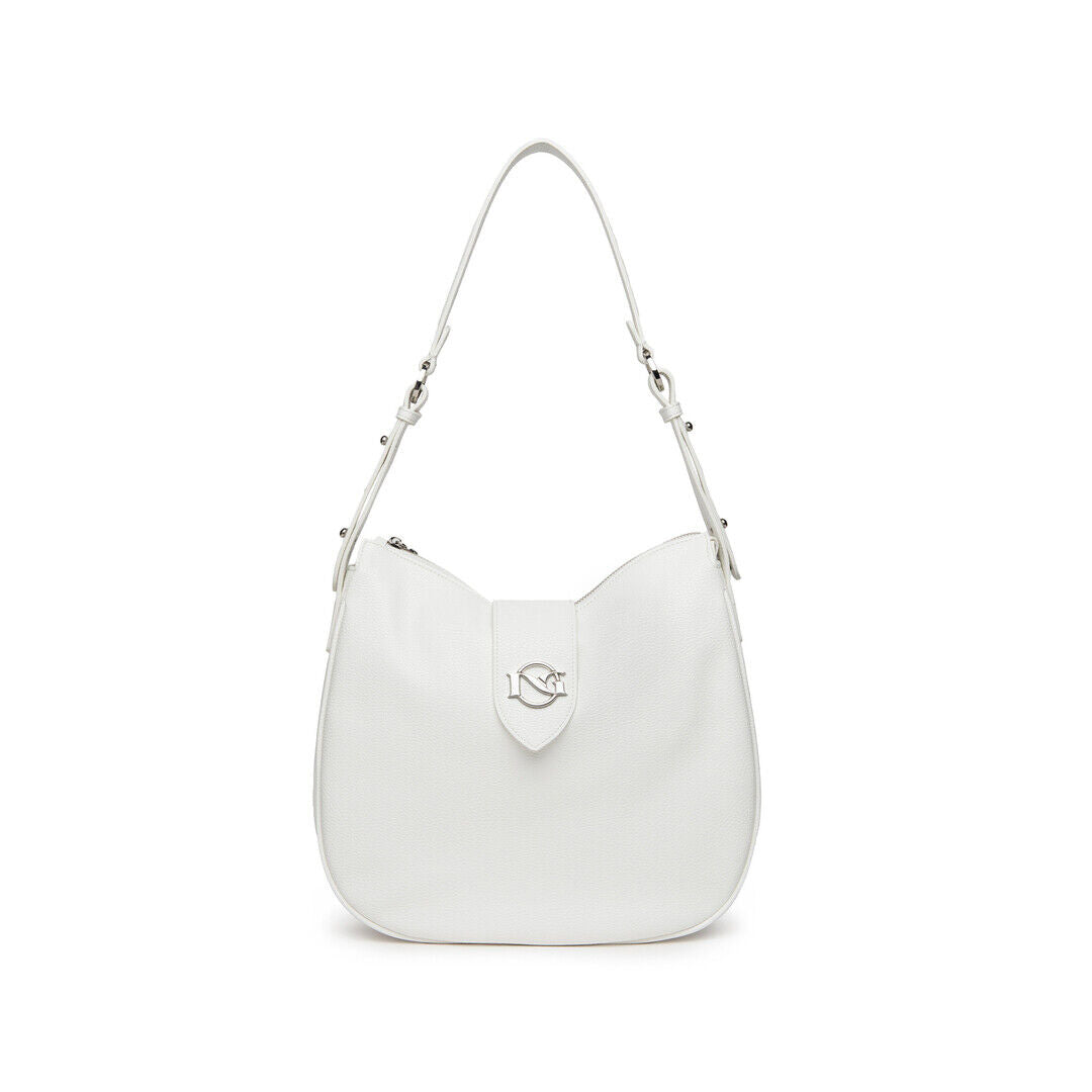 Borsa da Donna - NERO GIARDINI Art. E443780D 707 BIANCO borsa da spalla