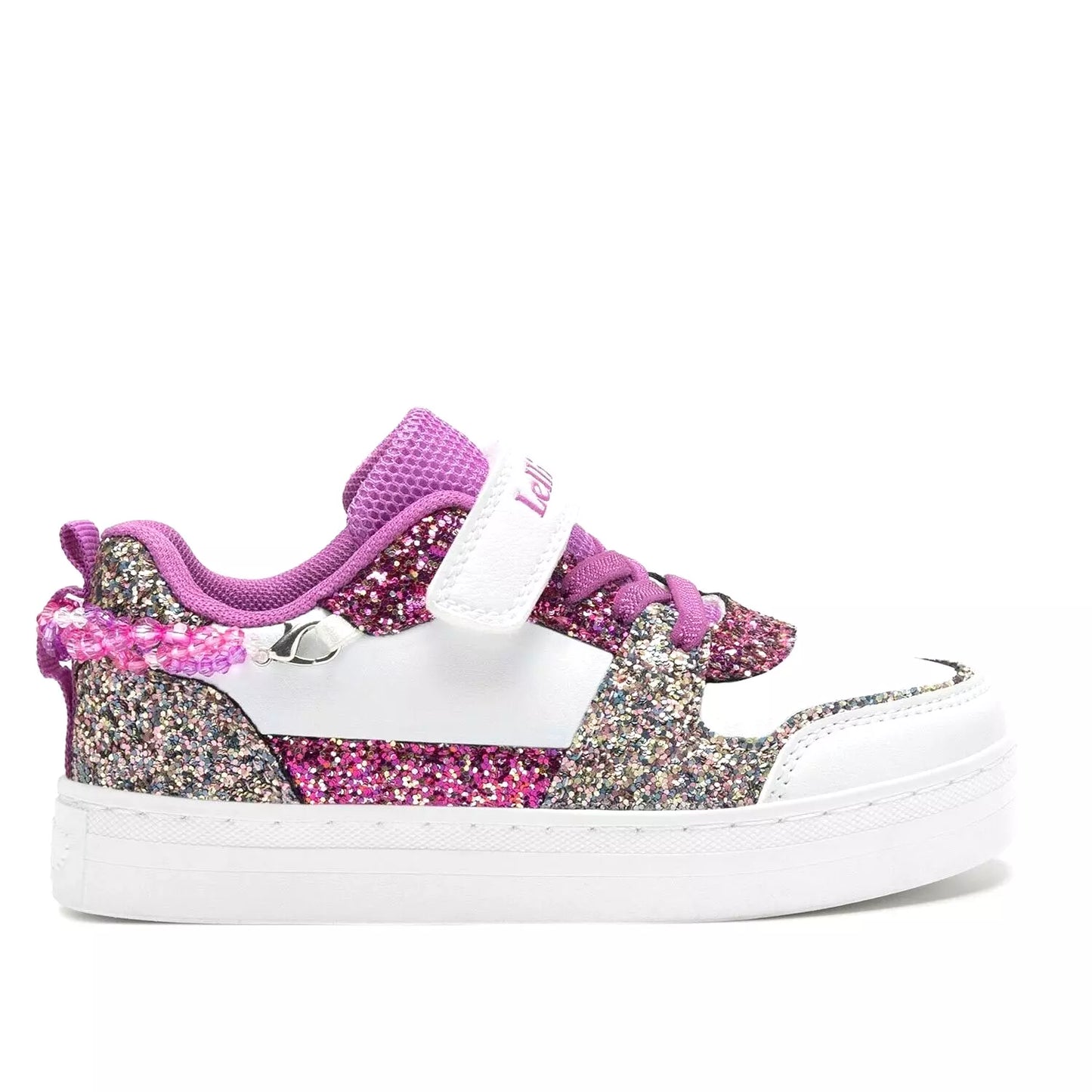 Scarpe da Bambina - LELLI KELLY Art. LKAA4010 GIOIELLO BIANCO PORPORA SNEAKERS