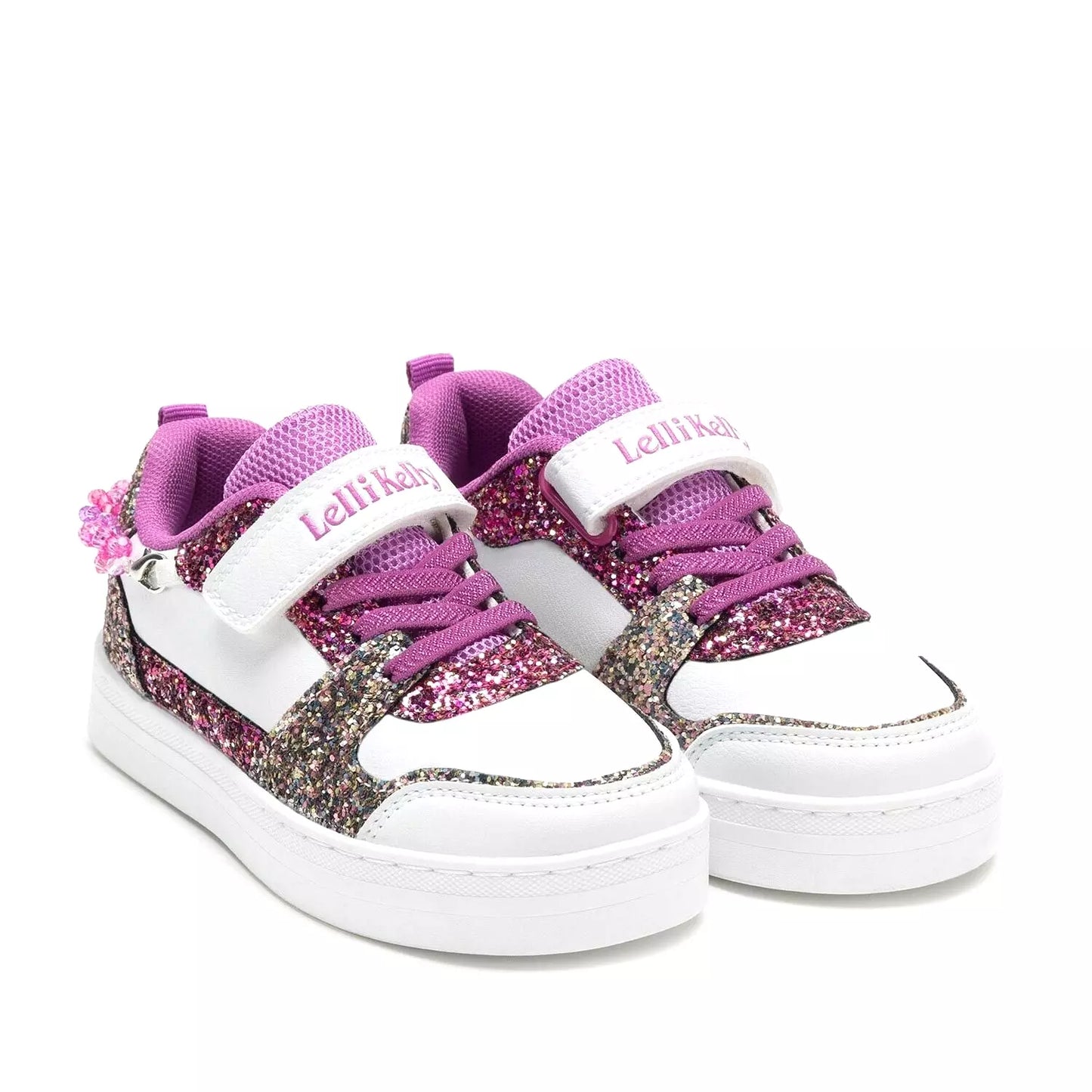 Scarpe da Bambina - LELLI KELLY Art. LKAA4010 GIOIELLO BIANCO PORPORA SNEAKERS