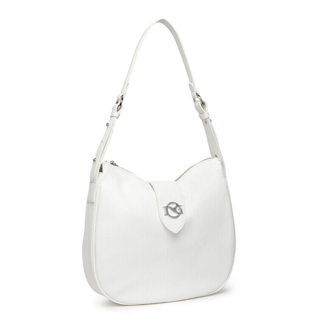 Borsa da Donna - NERO GIARDINI Art. E443780D 707 BIANCO borsa da spalla