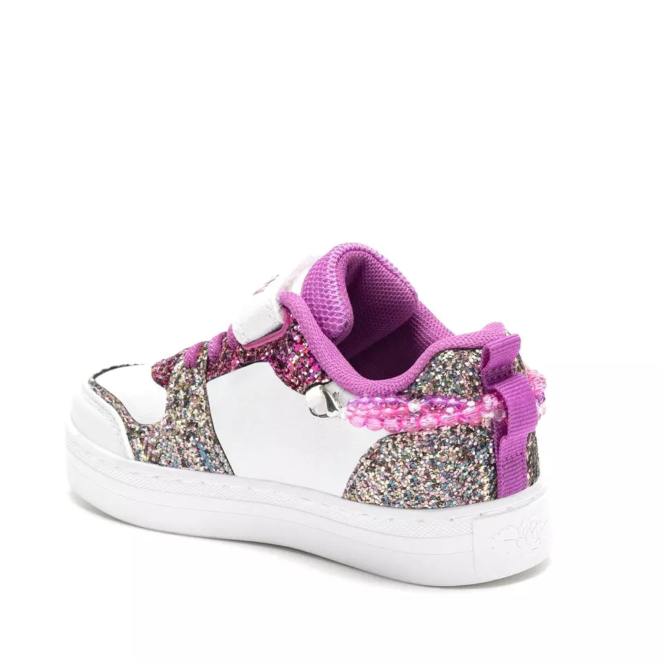 Scarpe da Bambina - LELLI KELLY Art. LKAA4010 GIOIELLO BIANCO PORPORA SNEAKERS