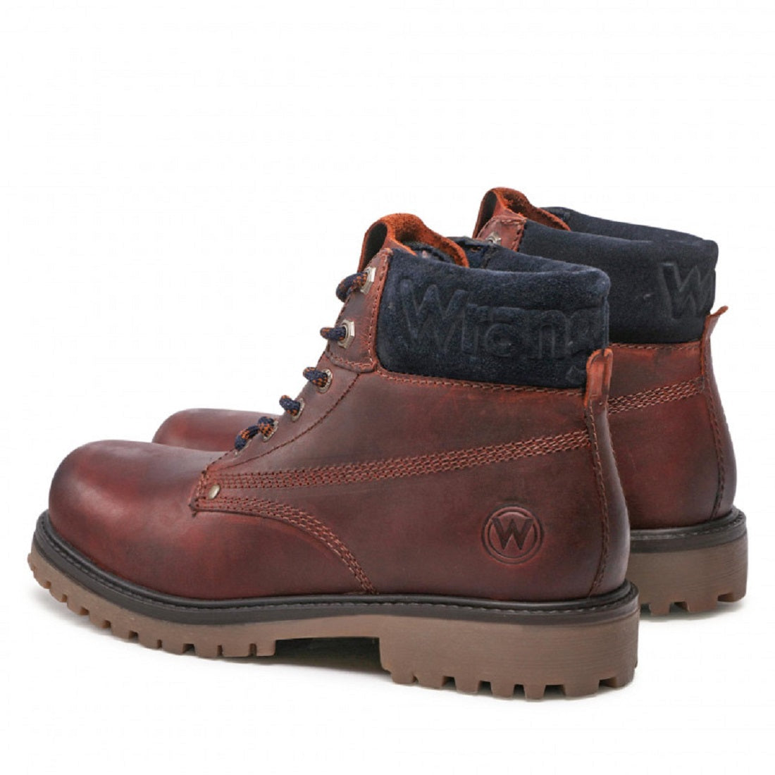 Scarpe casual da Uomo - WRANGLER Art. ARCH WM22040A Colore RED BROWN