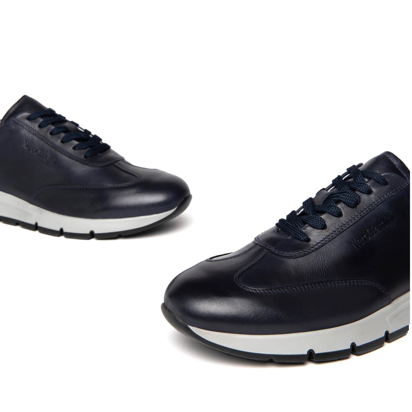 Sneaker Nero Giardini E400241U DOLLARINO da uomo blu.