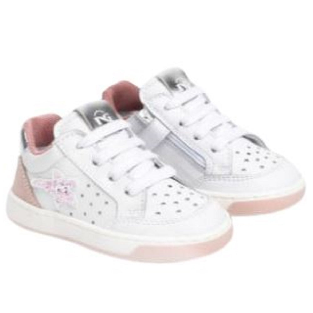 Scarpe bambina NERO GIARDINI - art. E222112F 707  BIANCO ROSA sneakers