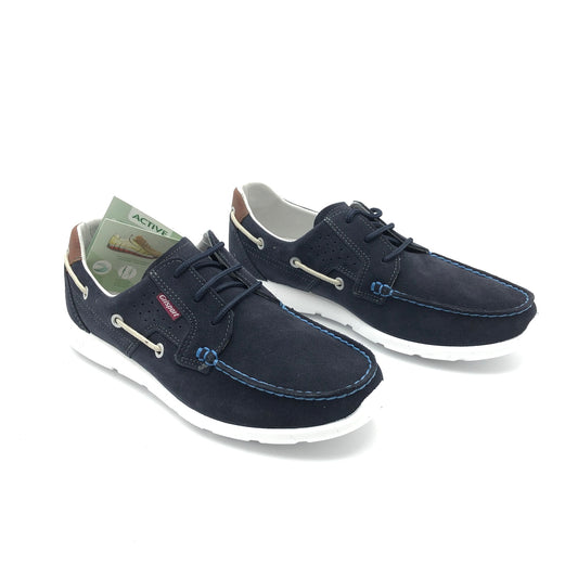 Scarpe da uomo GRISPORT - art. 43916S5 mocassino blu casual