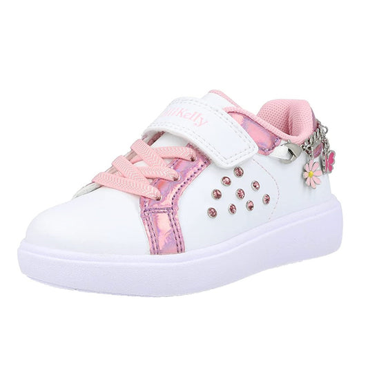 Scarpe casual da Bambina LELLI KELLY Art. LKAA3410 GIOIELLO sneakers BIANCO ROSA