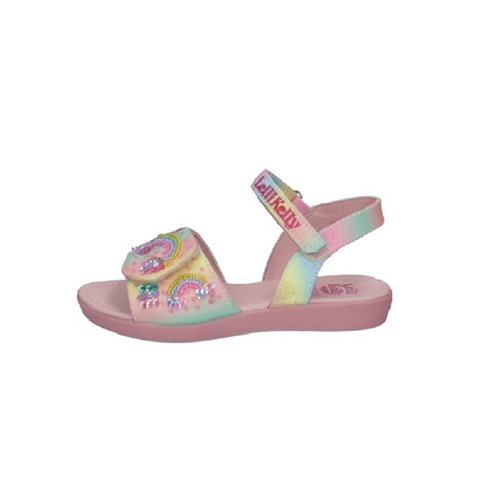 Scarpe da Bambina LELLI KELLY art. LKCD2052 HAPPY ROSA fantasia multi sandali