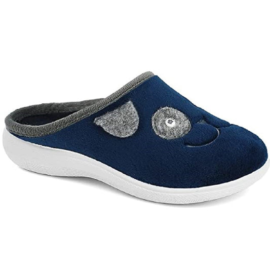 Scarpe da Bambino - INBLU Art. B948 BLU pantofola in tessuto