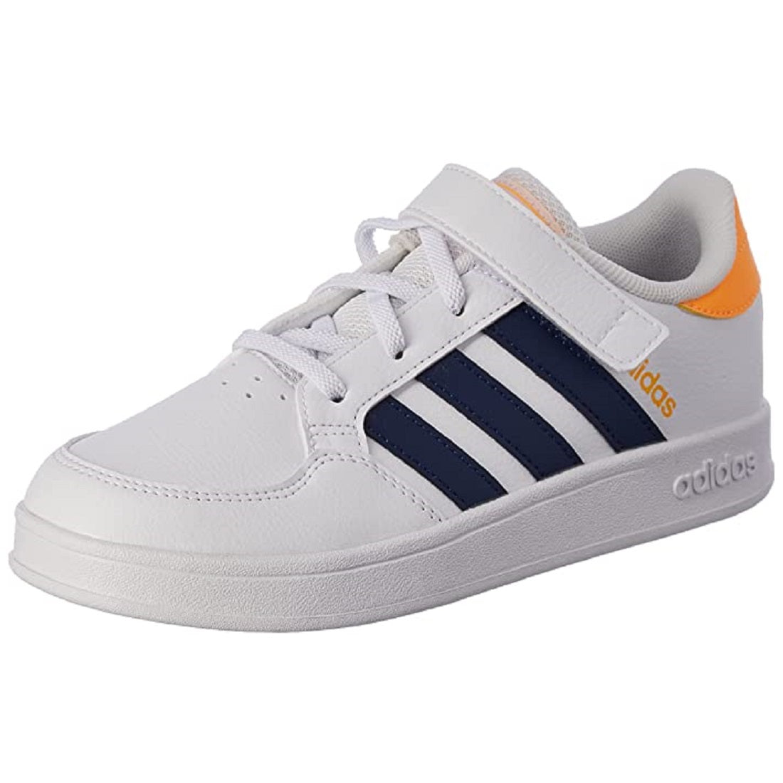 Scarpe sportive Unisex Bambino- ADIDAS Art. BREAKNET GW2898 sneakers bianco