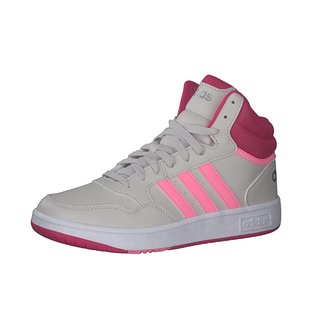 Scarpe sportive JUNIOR- ADIDAS Art. HOOPS MID 3,0K GZ1929 sneakers grigio rosa