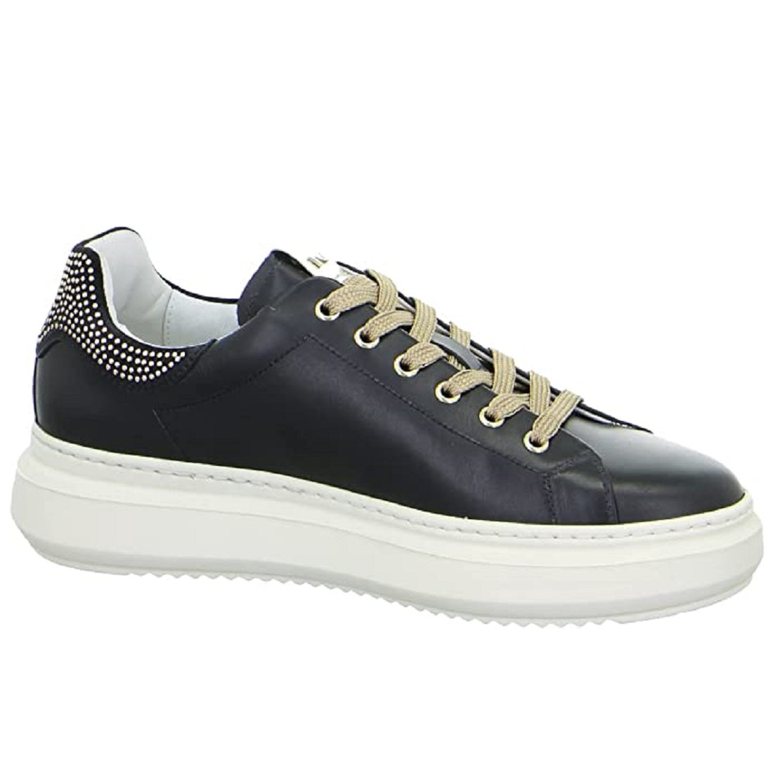 Scarpe casual da Donna - NERO GIARDINI Art. I205370D 100 sneakers nero pelle