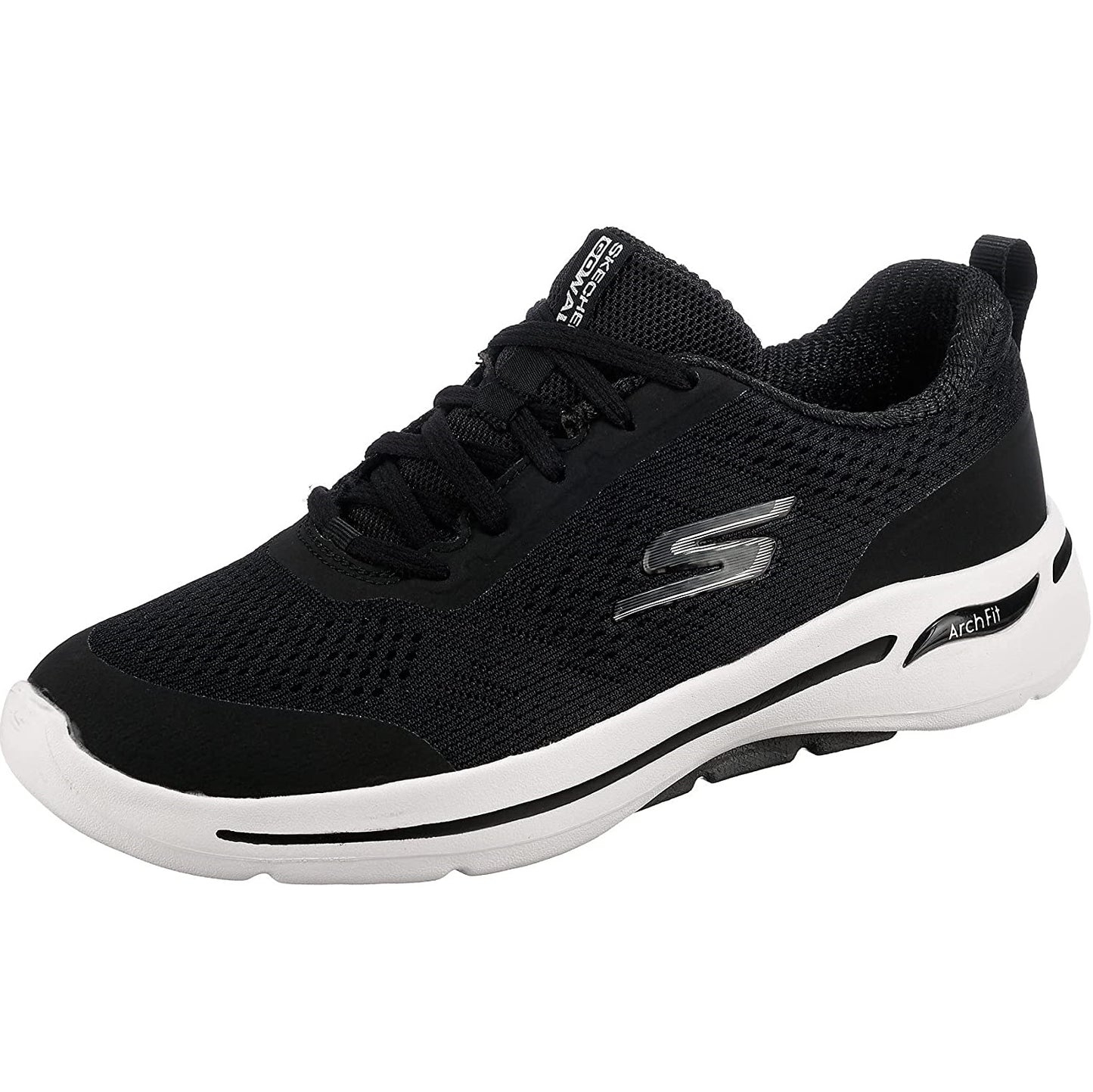 Scarpe da Donna - SKECHERS Art. 124404BKW BLACK WHITE sneakers sportive