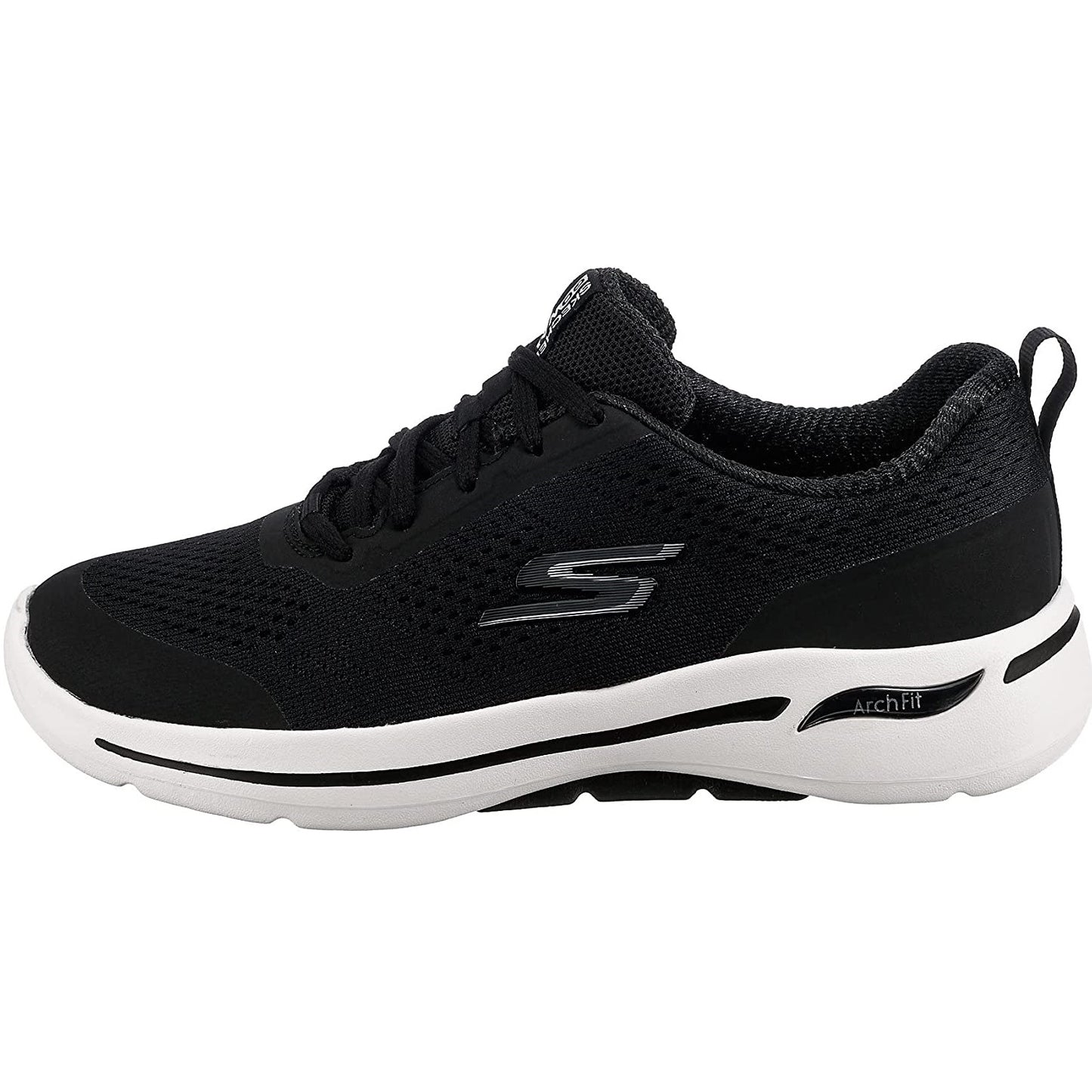 Scarpe da Donna - SKECHERS Art. 124404BKW BLACK WHITE sneakers sportive