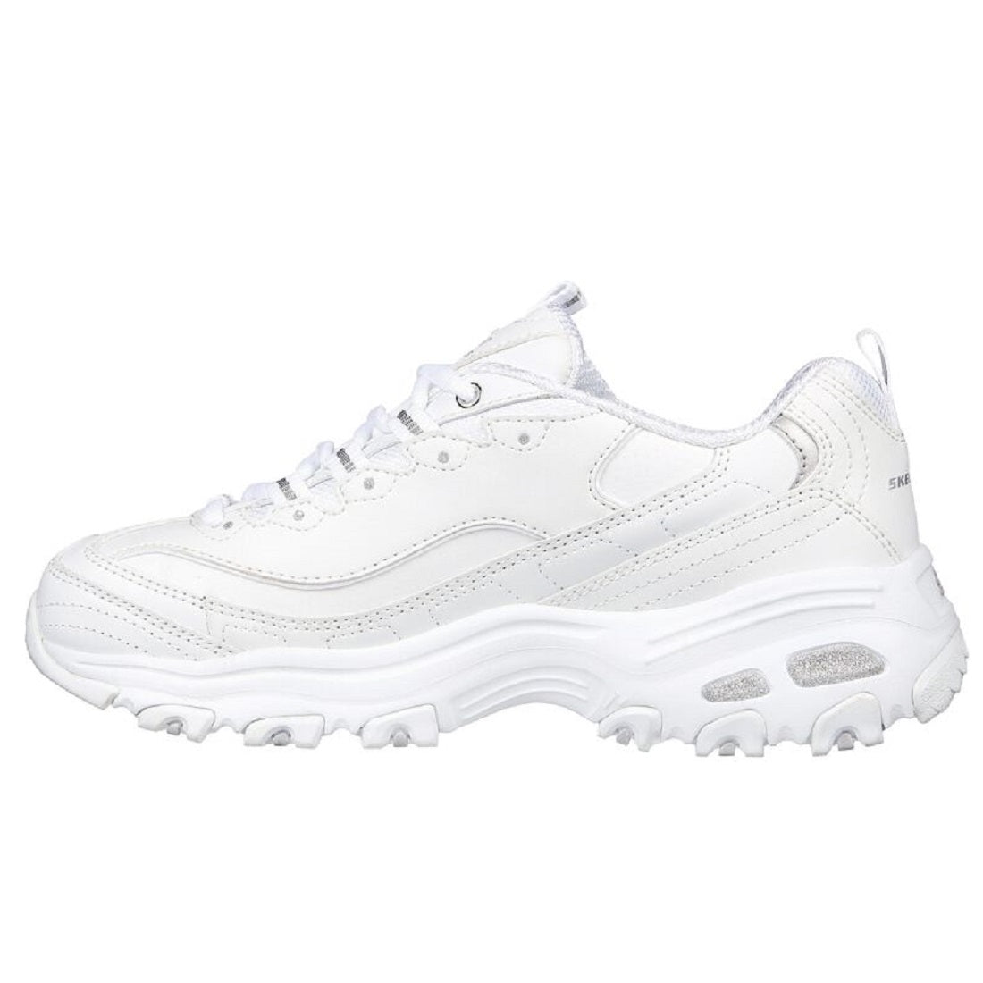 Scarpe sportive da Donna - SKECHERS Art. 11931WSL Colore WHITE SILVER