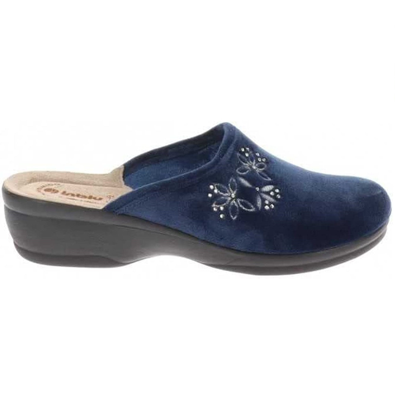 Scarpe da Donna - INBLU Art. BJ133 BLU  Scamosciato Pantofole