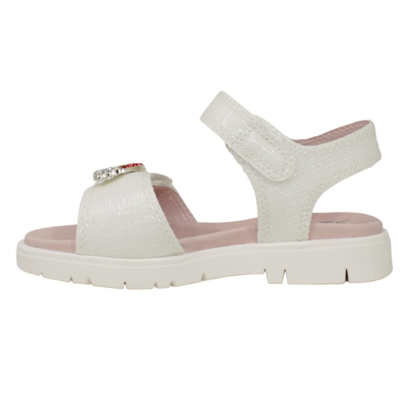 Scarpe da bambina LELLI KELLY - art. LKCV2070 BRITE BIANCO GLITTER sandaletti