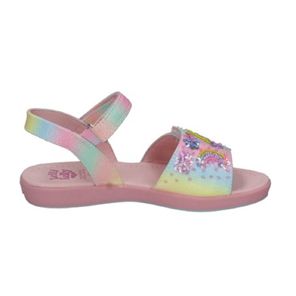 Scarpe da Bambina LELLI KELLY art. LKCD2052 HAPPY ROSA fantasia multi sandali