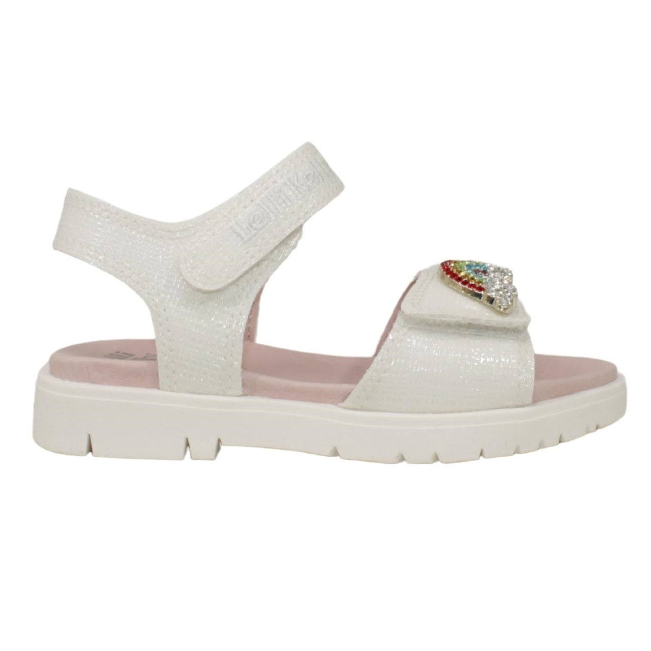 Scarpe da bambina LELLI KELLY - art. LKCV2070 BRITE BIANCO GLITTER sandaletti