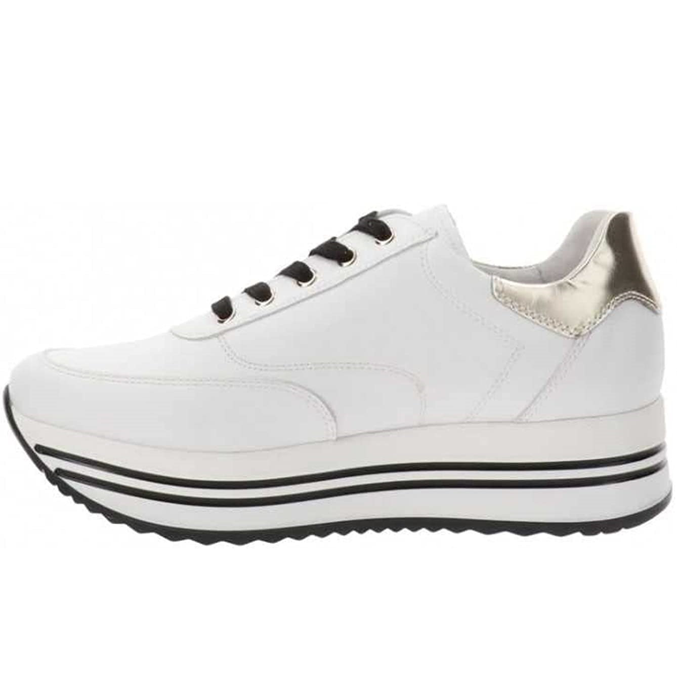 Scarpe casual da Donna - NERO GIARDINI Art. I205270D 707 bianco in pelle