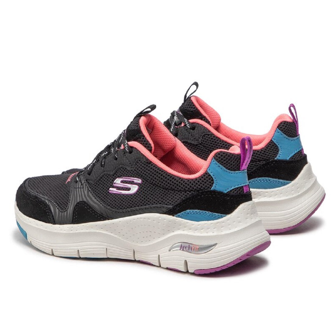 Scarpe sportive da Donna - SKECHERS Art.               sneakers BLACK MULTI